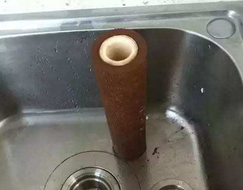 凈水器能過濾什么？取出的濾芯就知道了！